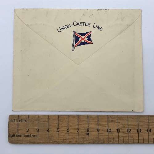 Southern Rhodesia Coronation of George 6 SACC 38-41 first day cover Union Castle Line envelope