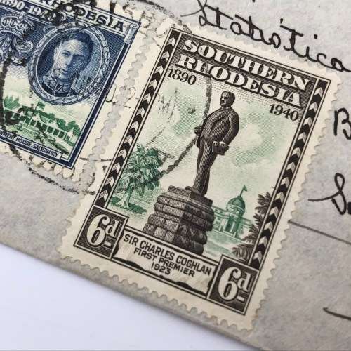 BSA Company Golden Jubilee Southern Rhodesia 3-6-1940 first day cover with SACC 55-62