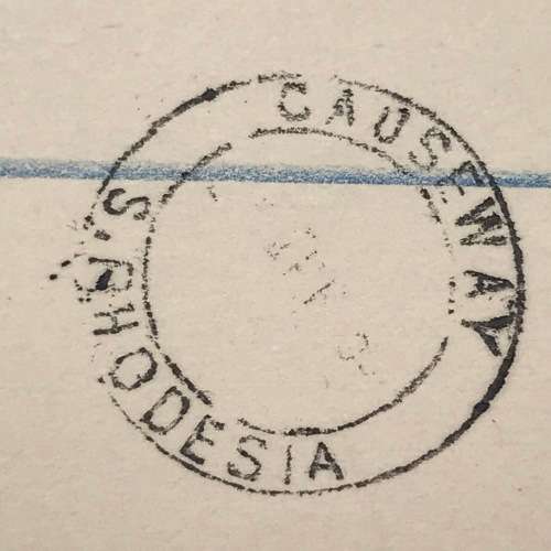 1953 Southern Rhodesia Centenary lot of 5 stamps on illustrated first day cover - SACC 73-77