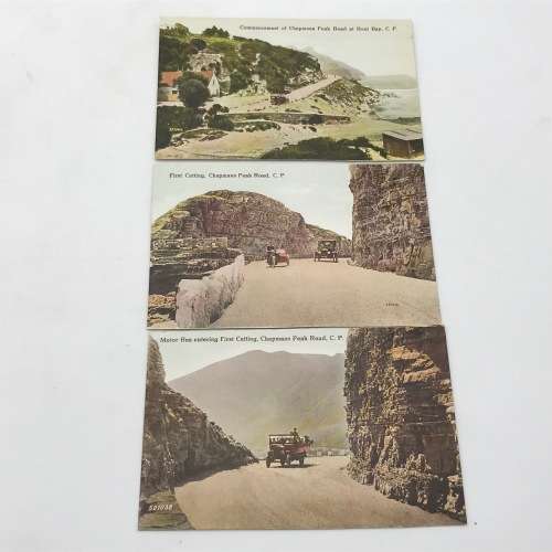 Lot of 10 antique post cards with Cape Peninsula scenes - Chapmans Peak, Cape Point, Camps Bay