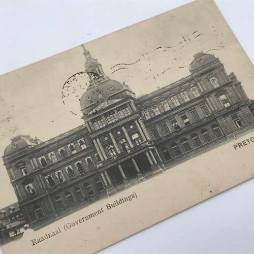Lot of 11 antique post cards with Pretoria Buildings - all over 100 years old