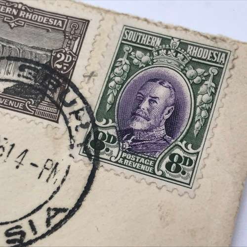 Southern Rhodesia 1931 Experimental Flight from Salisbury, Southern Rhodesia via Johannesburg