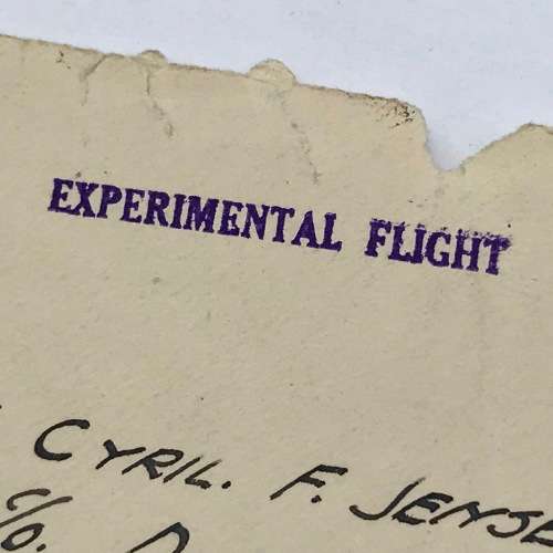 Southern Rhodesia 1931 Experimental Flight from Salisbury, South Africa redirected to Norhslope
