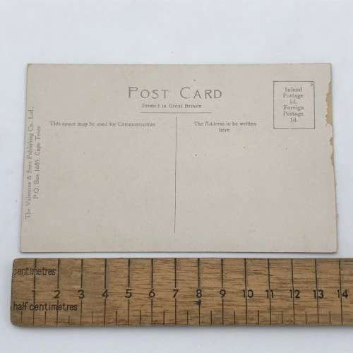 Lot of 14 antique post cards of Muizenburg beach and scenes