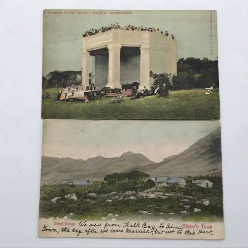 Lot of 11 vintage and antique post cards of Cape Town area