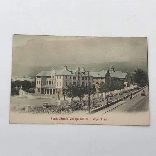 Lot of 10 antique post cards with Cape Town buildings