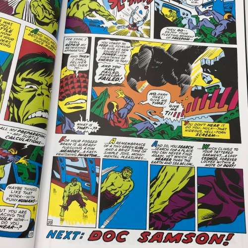 Marvel #22 - Hulk Heart if the Atom graphic novel