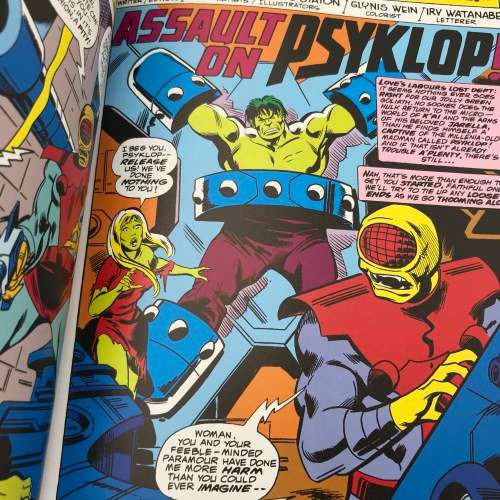 Marvel #22 - Hulk Heart if the Atom graphic novel