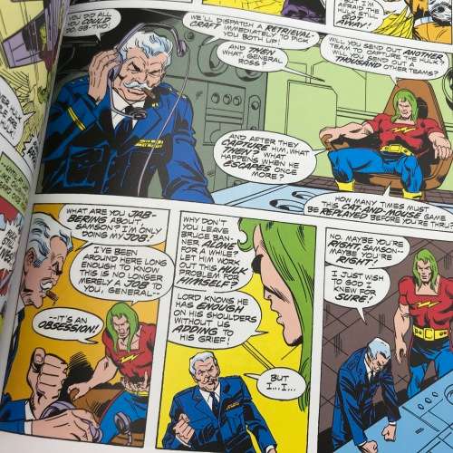 Marvel #22 - Hulk Heart if the Atom graphic novel