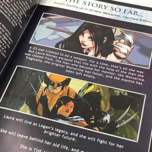 Marvel #123 - All-New Wolverine, The Four Sisters graphic novel