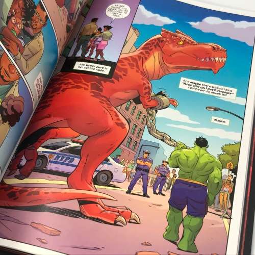 Marvel #121 - Moon Girls and Devil Dinosaur, BFF graphic novel