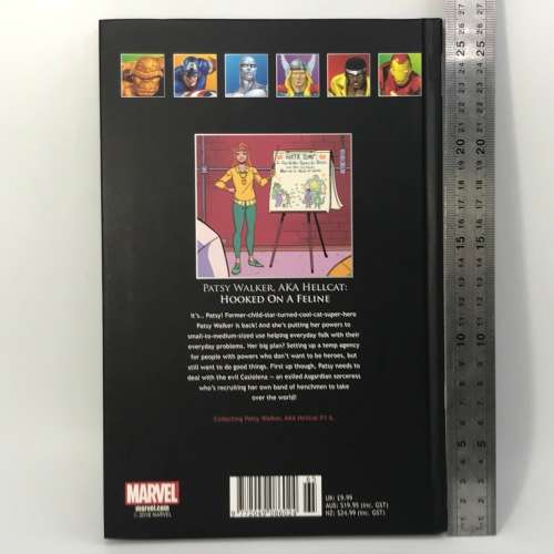 Marvel #124 - Patsdy Walker, AKA Hellcat, Hooked on a feline graphic novel