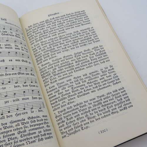 1951 German hymn book - In original case and excellent condition