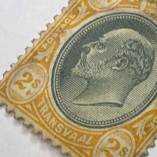 Transvaal SACC 263 used 2 Shilling stamp