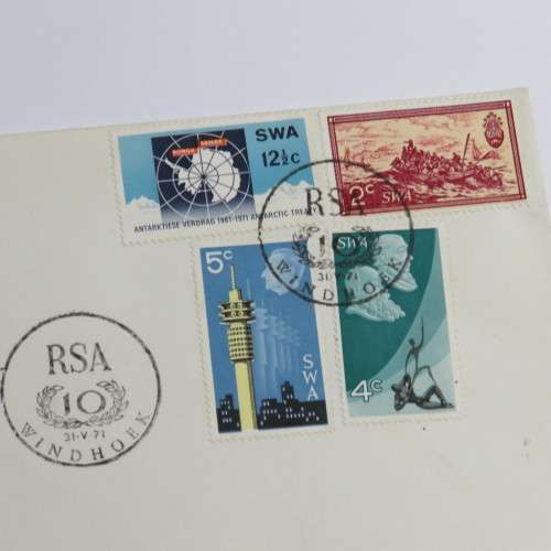 South West Africa Official First day cover no 3