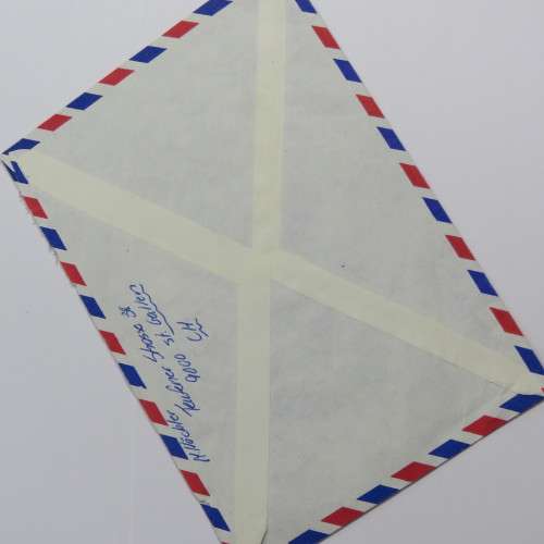 Postal Cover - Airmail and Express postage from St Gallen, Switzerland to Randburg