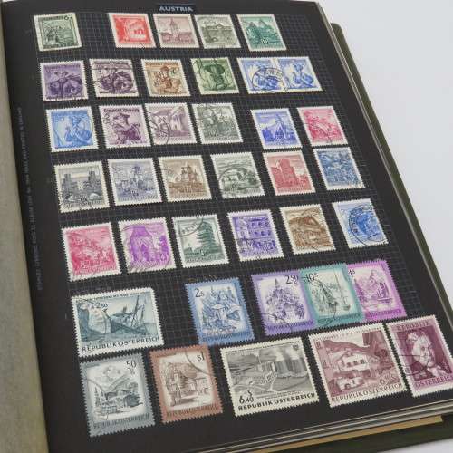Stamp album with well over 1500 stamps including mint collections of Bophuthatswana and Ciskei