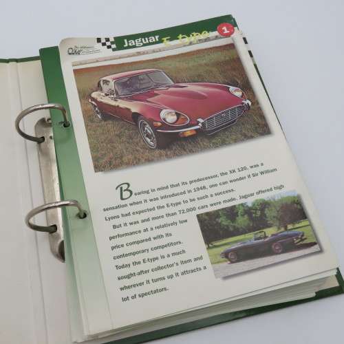 DelPrado The Ultimate car collection folder with booklets
