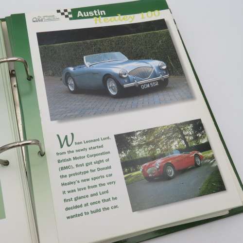 DelPrado The Ultimate car collection folder with booklets