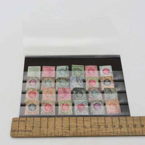 Lot of 24 old used Natal stamps - Some better ones