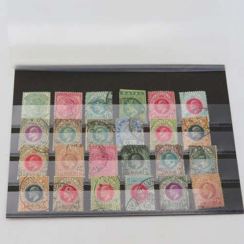 Lot of 24 old used Natal stamps - Some better ones