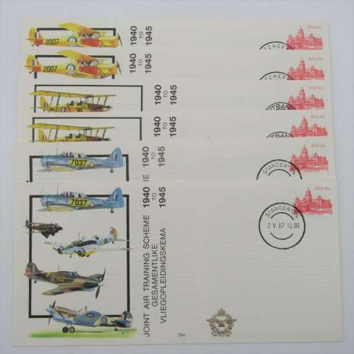 Lot of 3 sets of Joint Air training scheme covers no 29a,b and c each set unaddressed