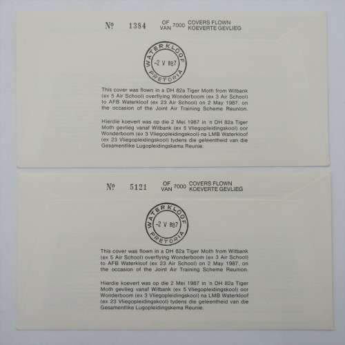 Lot of 3 sets of Joint Air training scheme covers no 29a,b and c each set unaddressed
