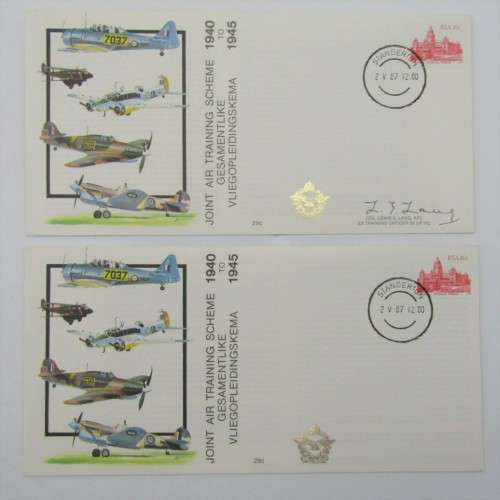 Lot of 3 sets of Joint Air training scheme covers no 29a,b and c each set unaddressed