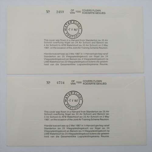 Lot of 3 sets of Joint Air training scheme covers no 29a,b and c each set unaddressed