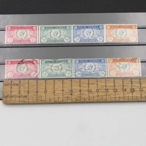 SACC 64 - SACC67 Silver Jubilee of George V - Set of mint and used