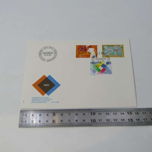 Large lot of Swiss stamps in packets as bought from the swiss philatelic society