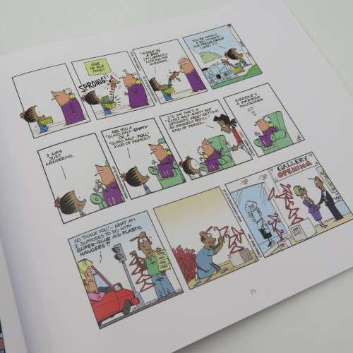 The Pothole at the end of the Rainbow cartoon book