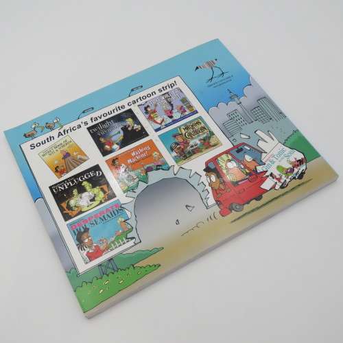 The Pothole at the end of the Rainbow cartoon book