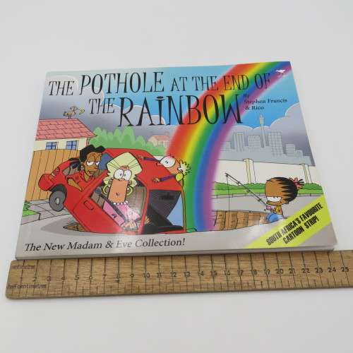 The Pothole at the end of the Rainbow cartoon book