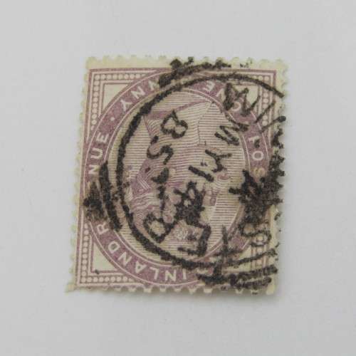 Victoria One Penny stamps - cancelled in 1882,1883,1884,1885,1886,1887 and 1888