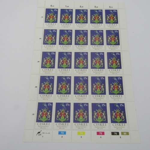 Independence Issue Ciskei 4 December 1981 SACC 1 - SACC 4 - 4 full pages