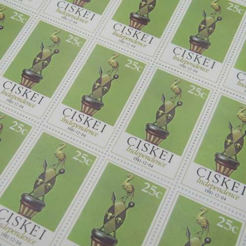 Independence Issue Ciskei 4 December 1981 SACC 1 - SACC 4 - 4 full pages