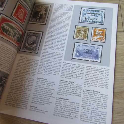 Encyclopedia of stamps set - Complete A-Z of stamps - 52 Booklets