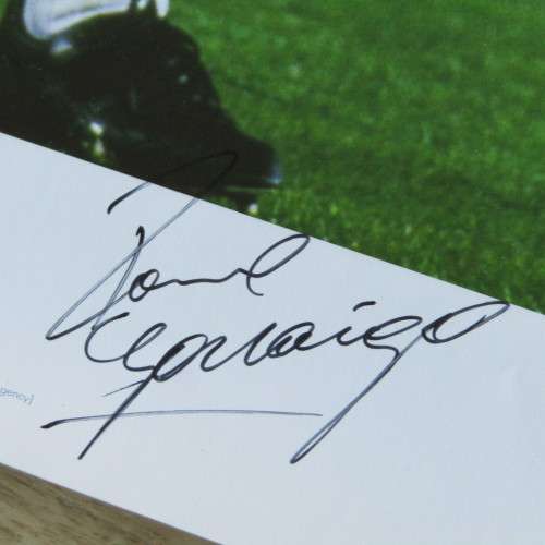 Paul Gascoigne English football legend 1990 World Cup Semi-Final signed poster with COA - 42 x 59cm