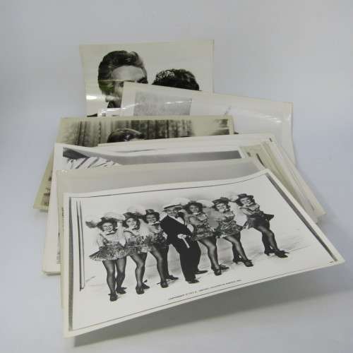 Lot of 28 photos of very early movie Stars - some 1974 collectibles plus promotional material