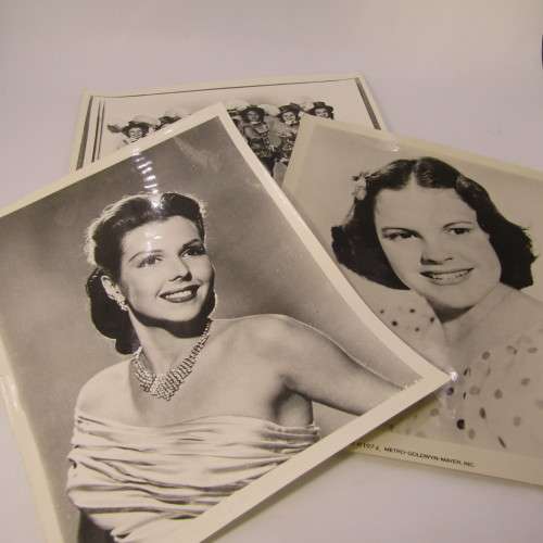 Lot of 28 photos of very early movie Stars - some 1974 collectibles plus promotional material