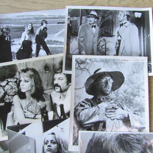 Lot of 14 photos of vintage Movie Stars - promotional material