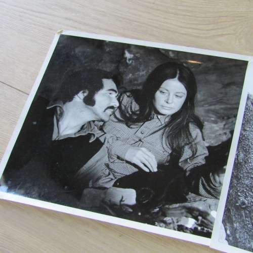 Lot of 12 vintage photos of Paul Newman, Charles Bronson and Burt Reynolds - promotional material