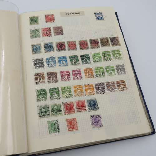 Album with over 1200 stamps - Poland, Denmark, Russia, Spain, Portugal, Italy, Greece, Transvaal