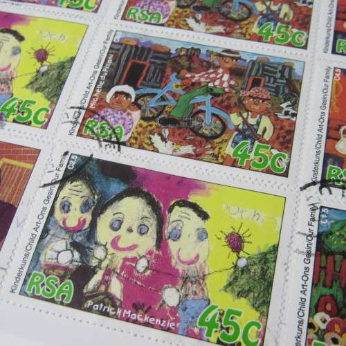 Album with more than 1450 South Africa modern stamps - lot of them mint