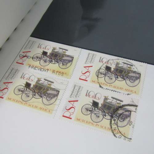 Album with more than 1450 South Africa modern stamps - lot of them mint