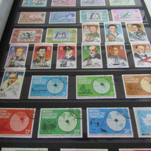 Slip Album with over 1400 stamps from Australia, Cook Islands, New Zealand and more