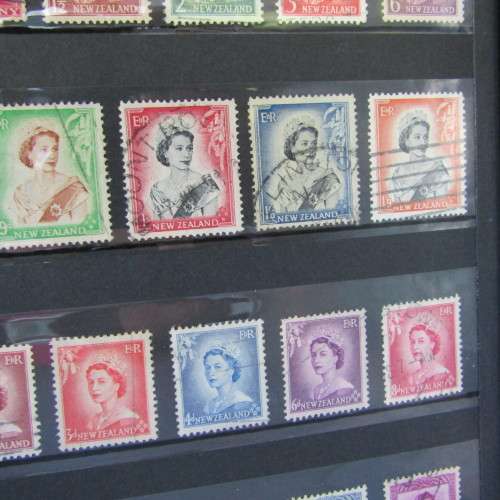 Slip Album with over 1400 stamps from Australia, Cook Islands, New Zealand and more