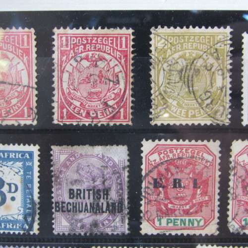 Album with over 1000 stamps - Ascension, Basutoland, Lesotho, Botswana and more