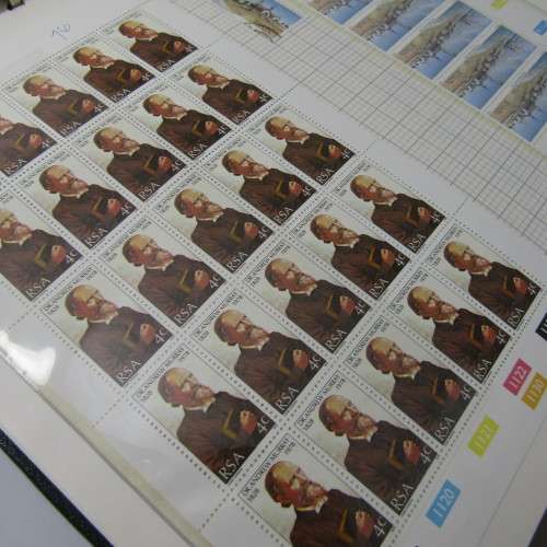 Republic of South Africa Stamp album with over 1800 stamps - used and mint - very nice starter lot